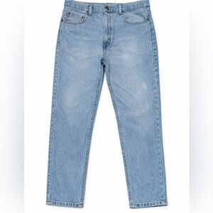 George Jeans Mens 34x32 Regular Fit Light Wash Denim Casual Pants